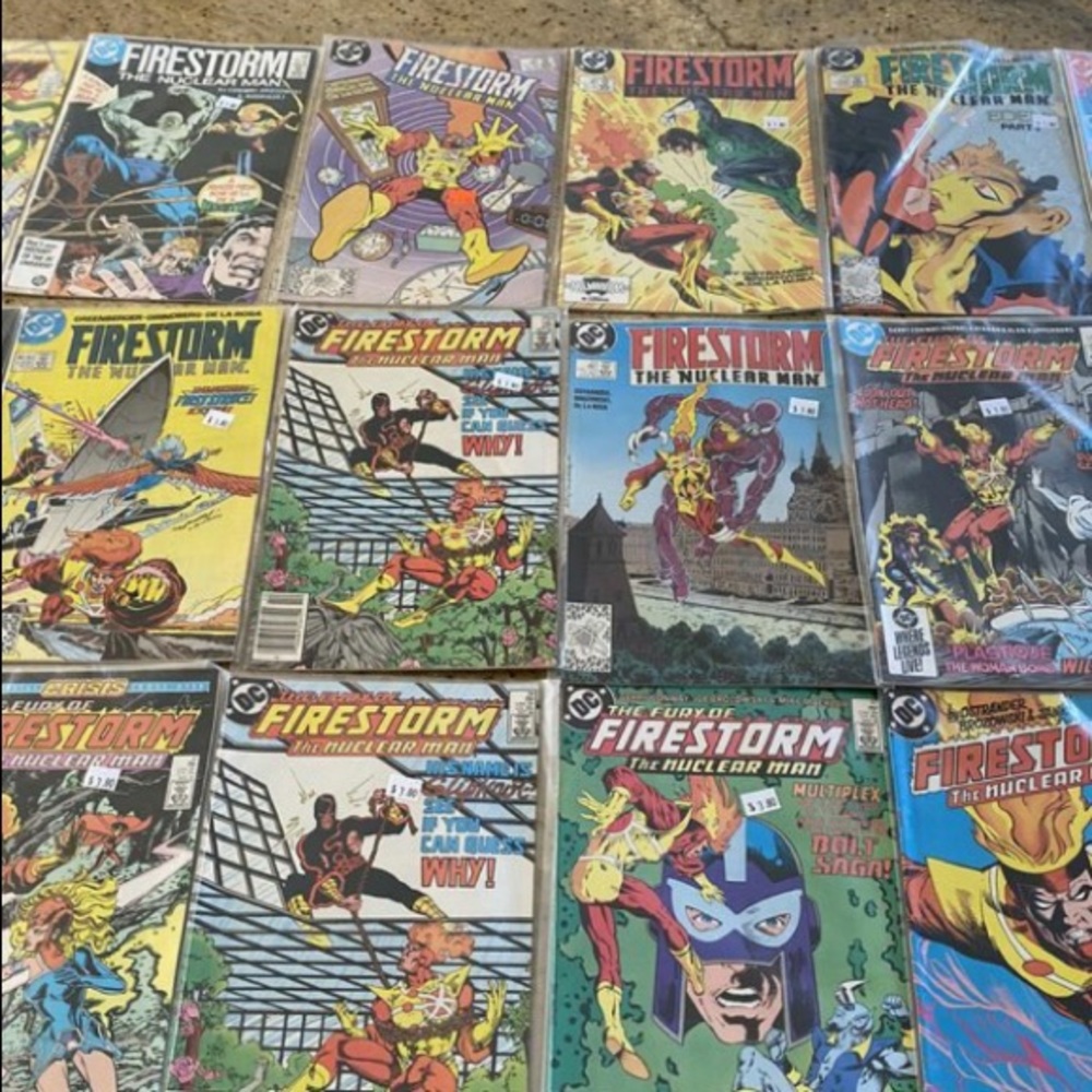 DC Comics 80’s Firestorm comic book lot
